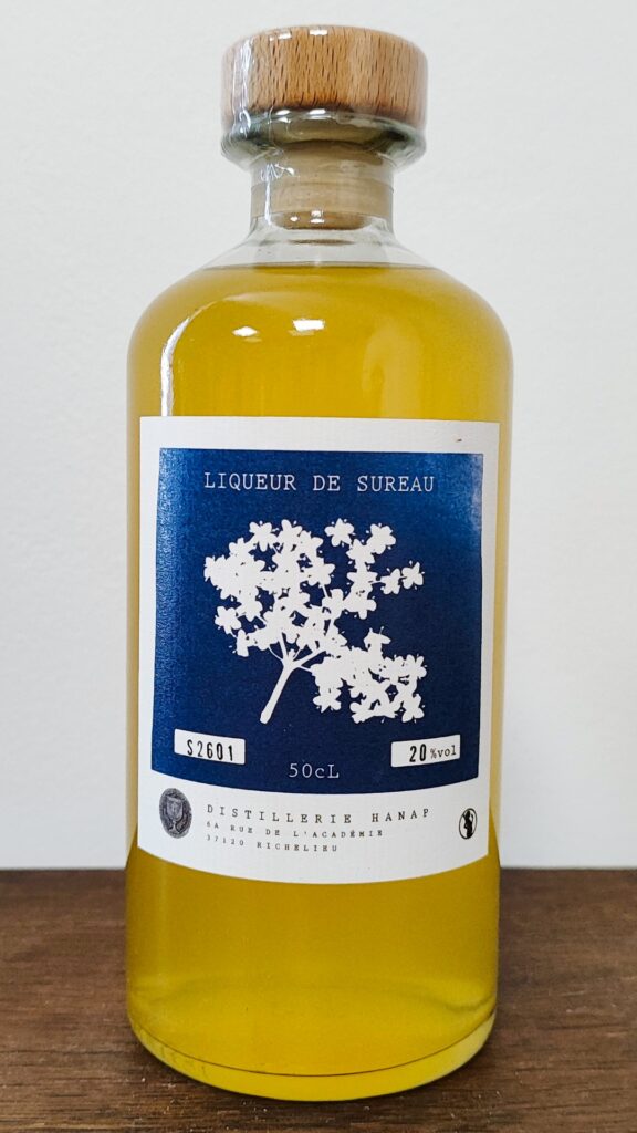 Bouteille liqueur de sureau
