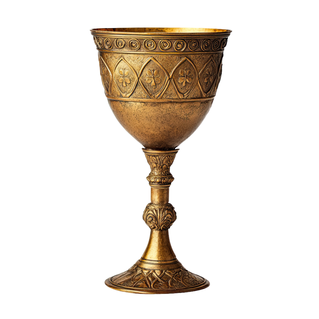 Hanap, verre à boire ouvragé.